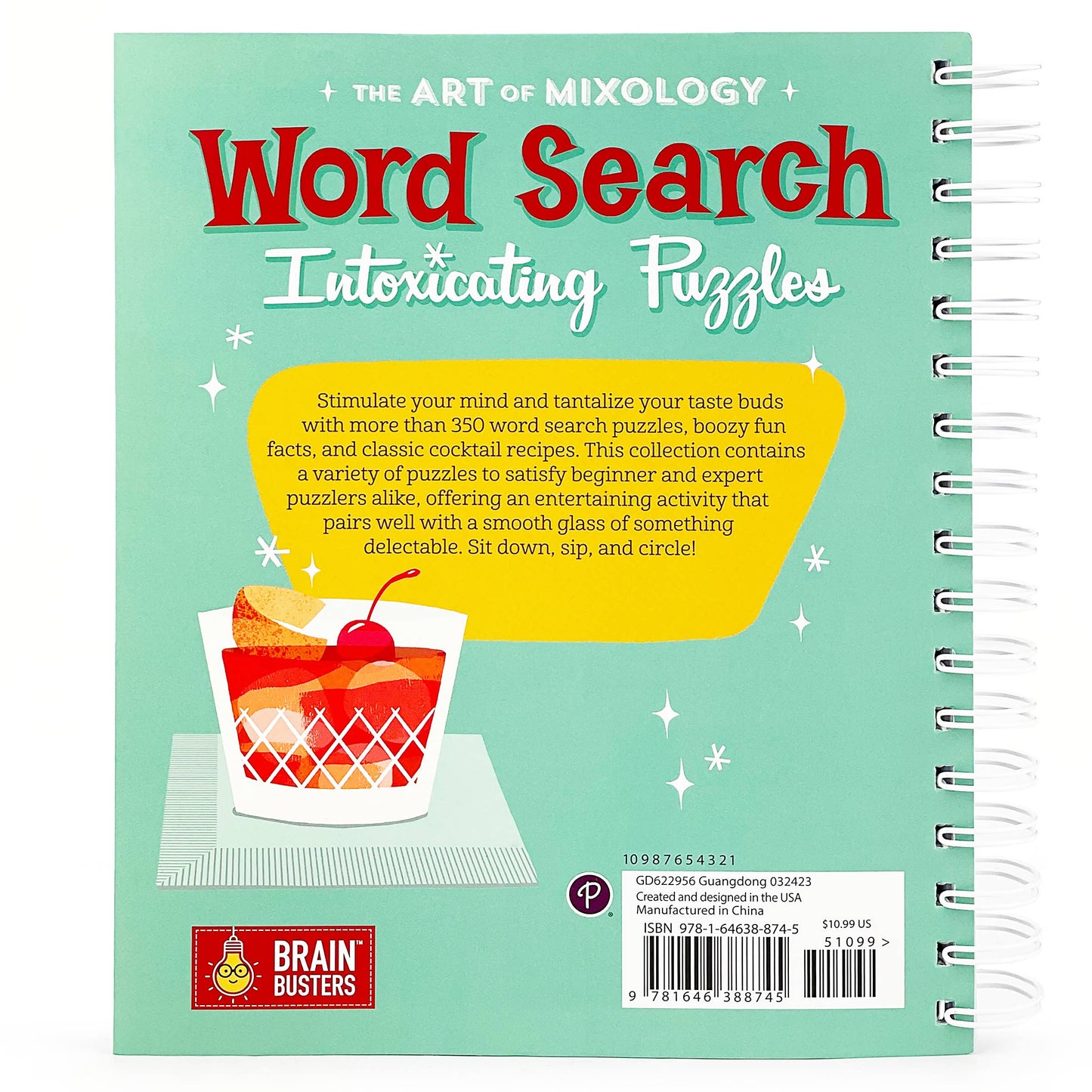 Art of Mixology: Word Search Intoxicating Puzzles - Cottage Door Press