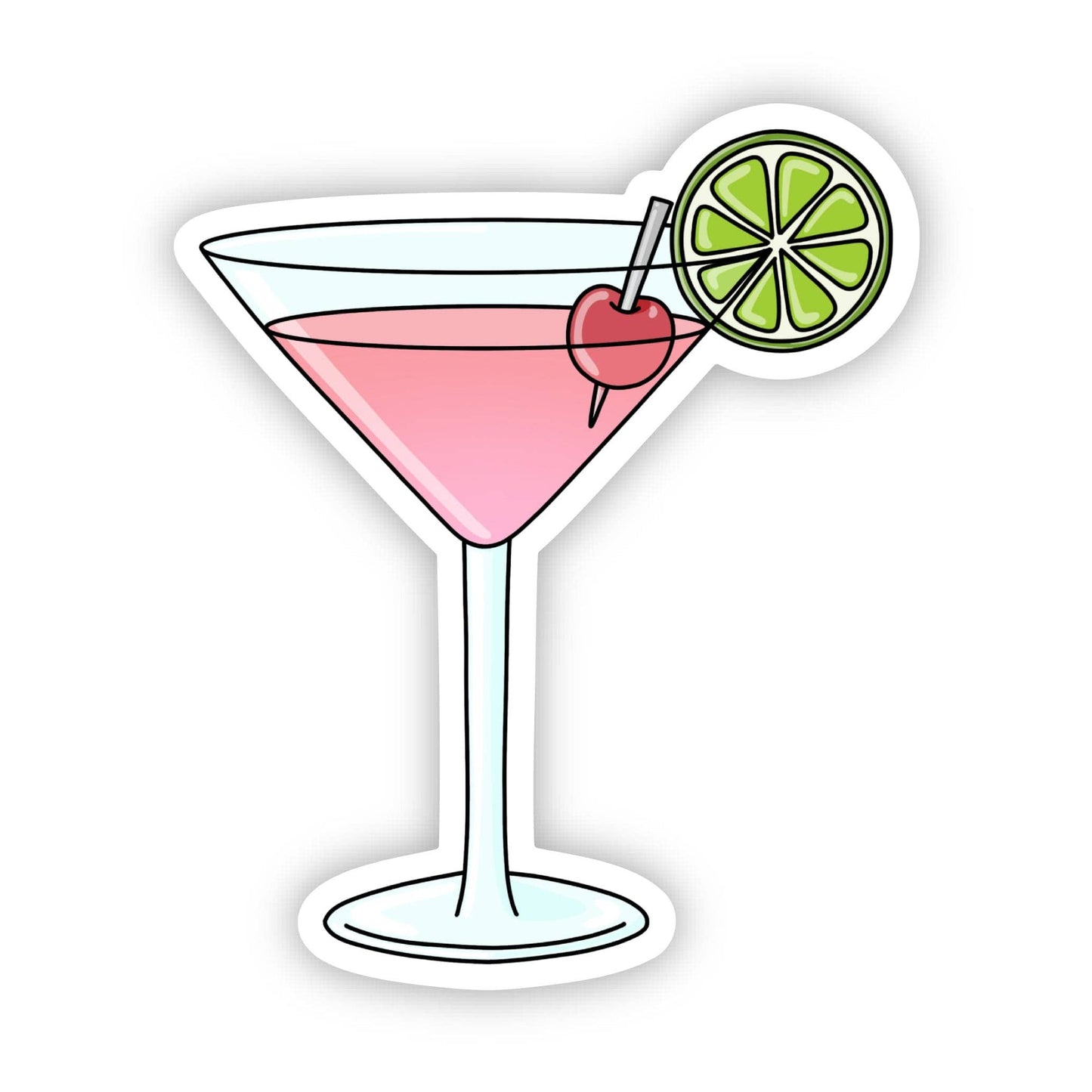 Cosmopolitan Cocktail Sticker - Big Moods