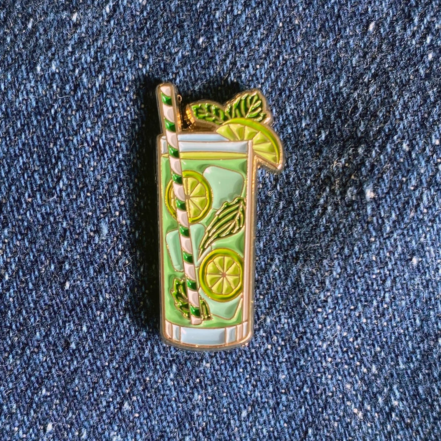 Mojito Cocktail Pin - Love & Victory