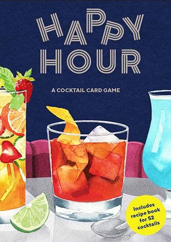 Happy Hour: A Cocktail Card Game - Chronicle Books