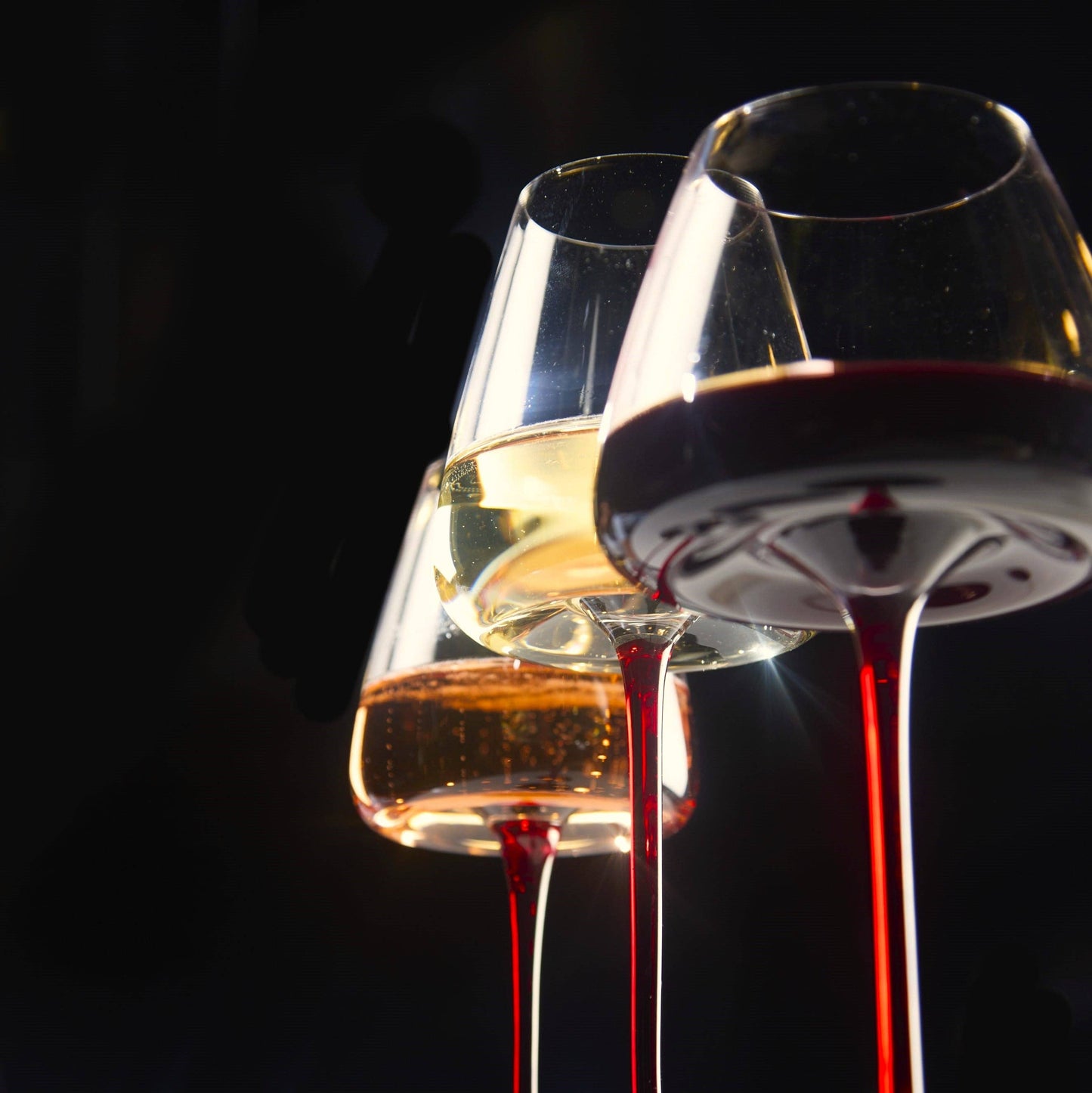 Large Concave Wine Glass - Lemonsoda - 16oz