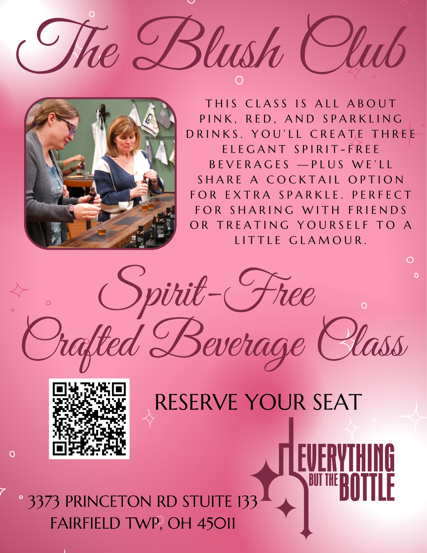 The Blush Club Crafting Class - Fri Feb 20, 2026 - 6:45pm