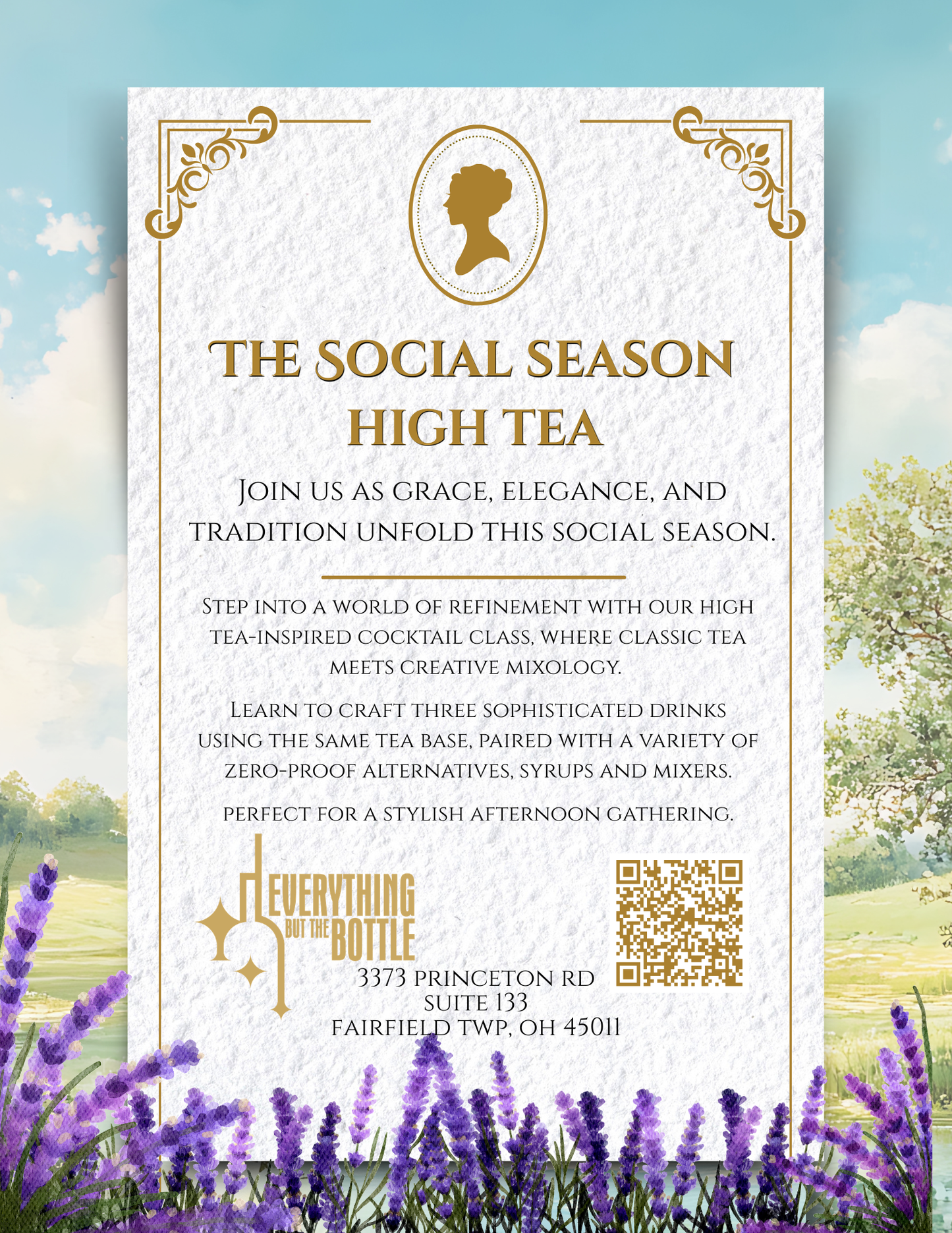 The Social Season High Tea Crafting Class - Saturday April 11, 2026 - 4:30pm