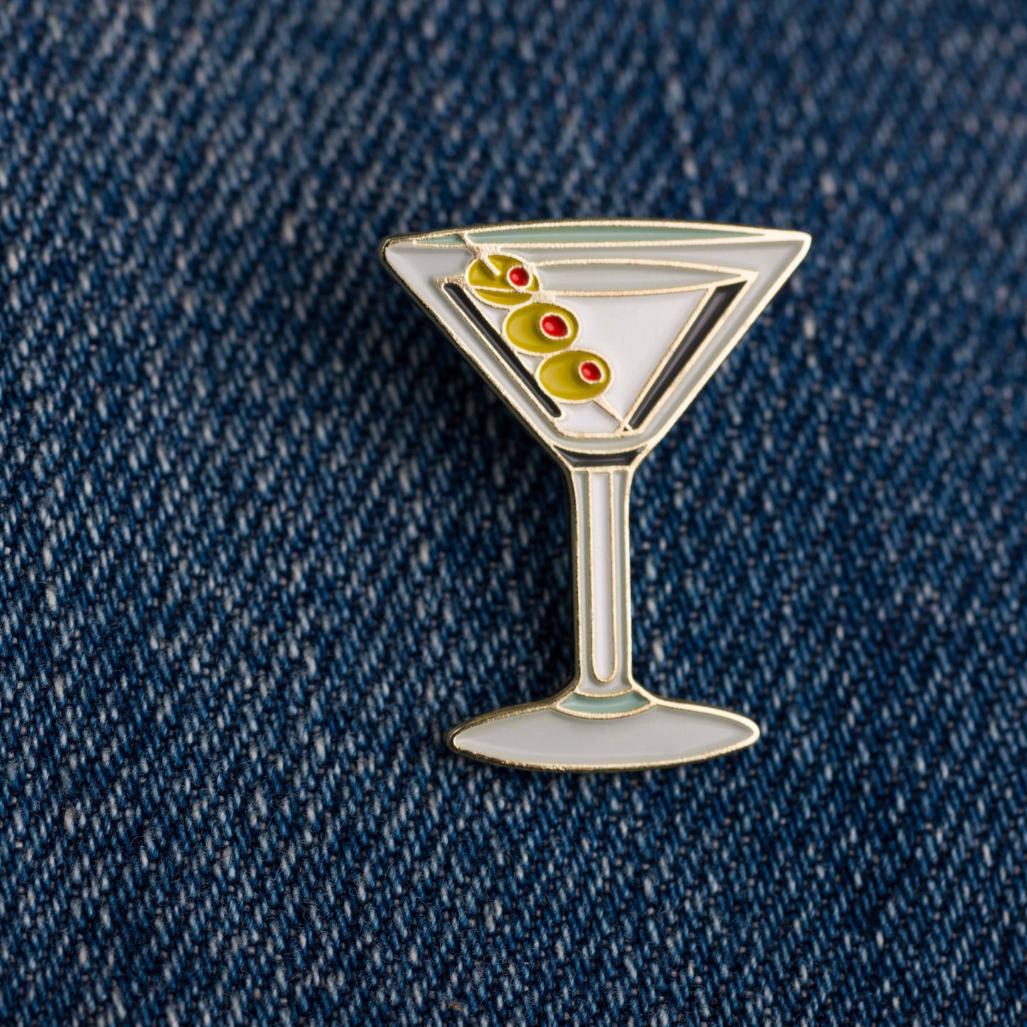 Martini Cocktail PIn - Love & Victory