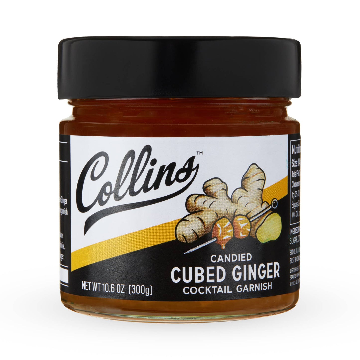 Cubed Ginger In Syrup - Collins - 10.6 oz