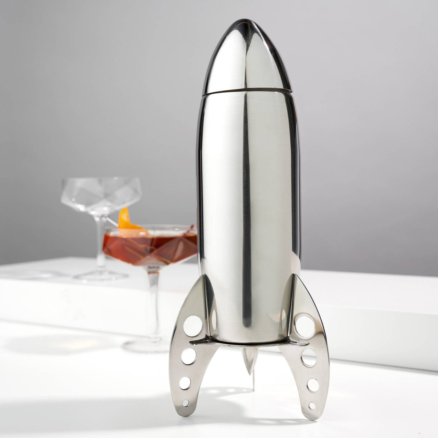 Irving™ Stainless Steel Rocket Cocktail Shaker - Viski