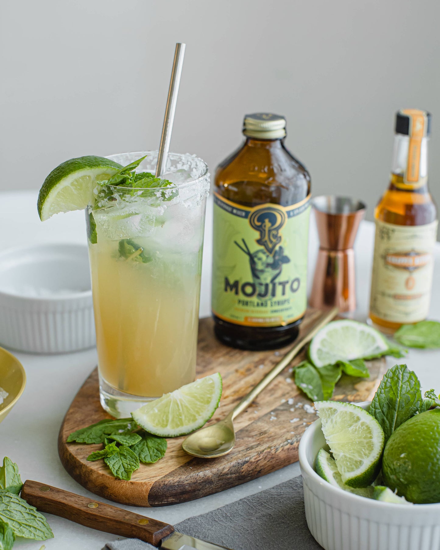 Mojito Syrup - Portland Syrups - 12oz