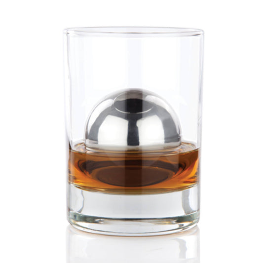 Glacier Rocks® Large Stainless Steel Whiskey Ball - Viski