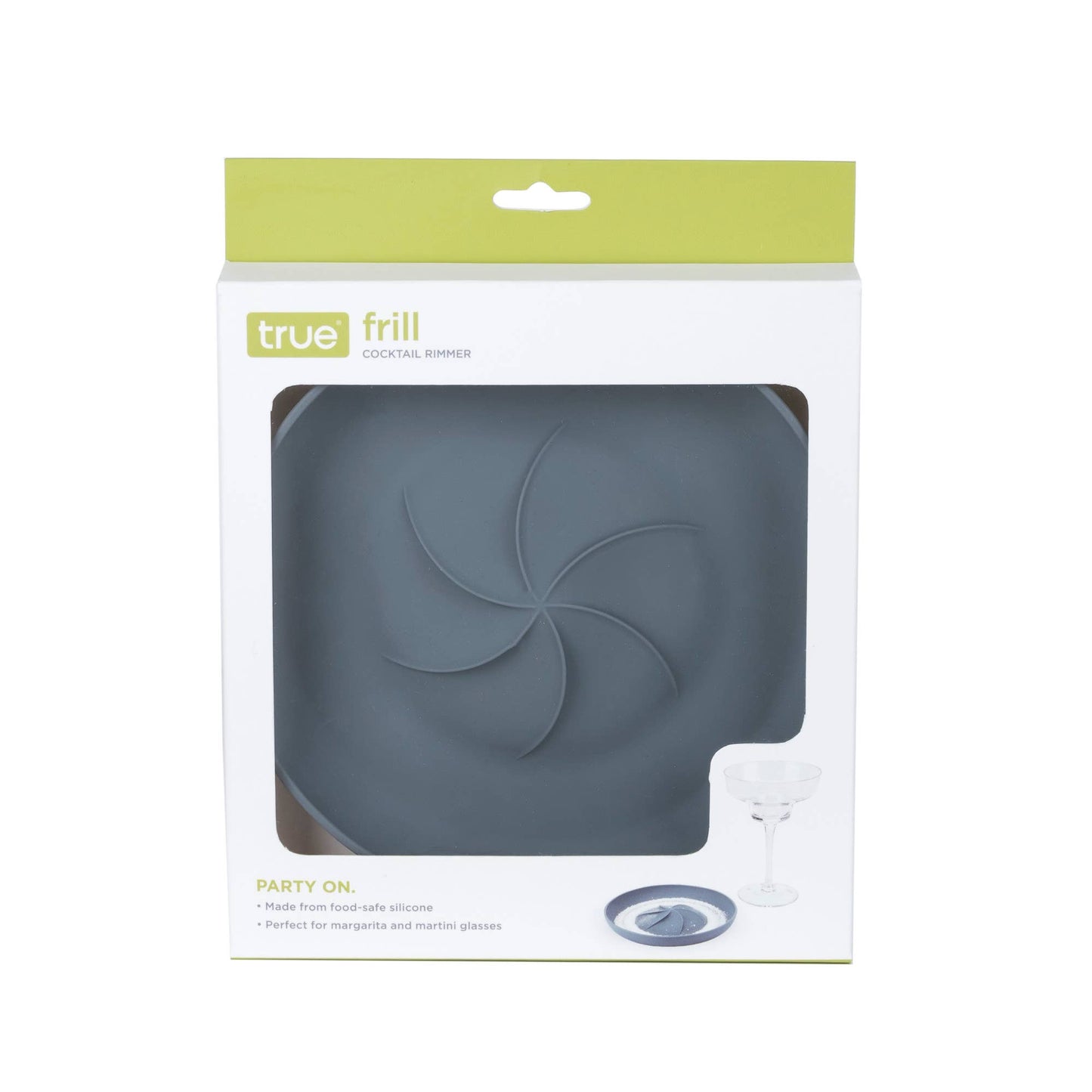 Frill Single Tier Silicone Cocktail Glass Rimmer - TRUE