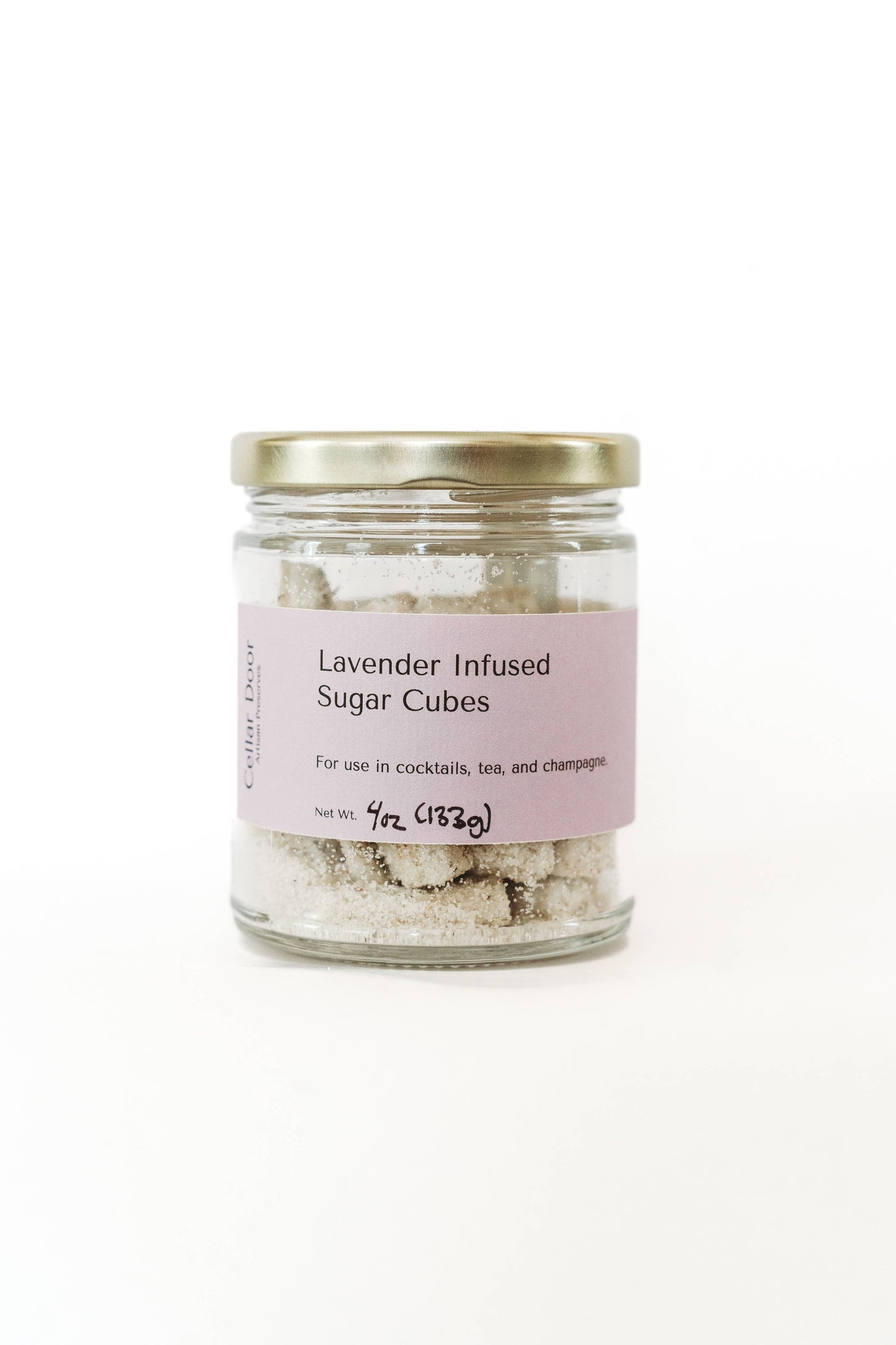 Lavender Infused Sugar Cubes - Cellar Door Preserves
