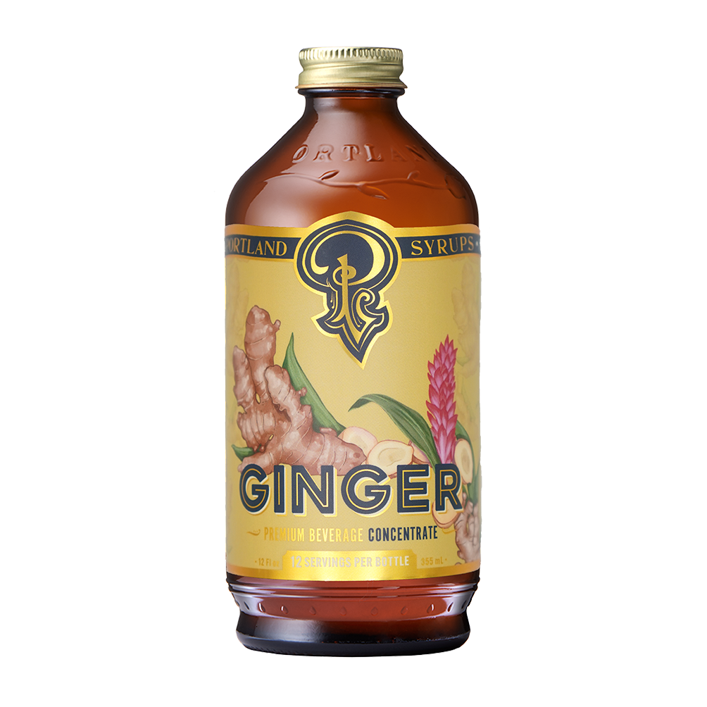 Ginger Syrup - Portland Syrups - 12oz