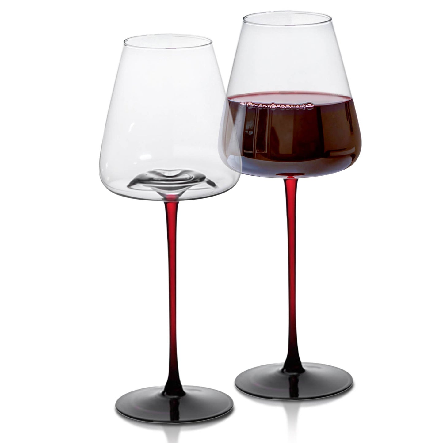 Large Concave Wine Glass - Lemonsoda - 16oz