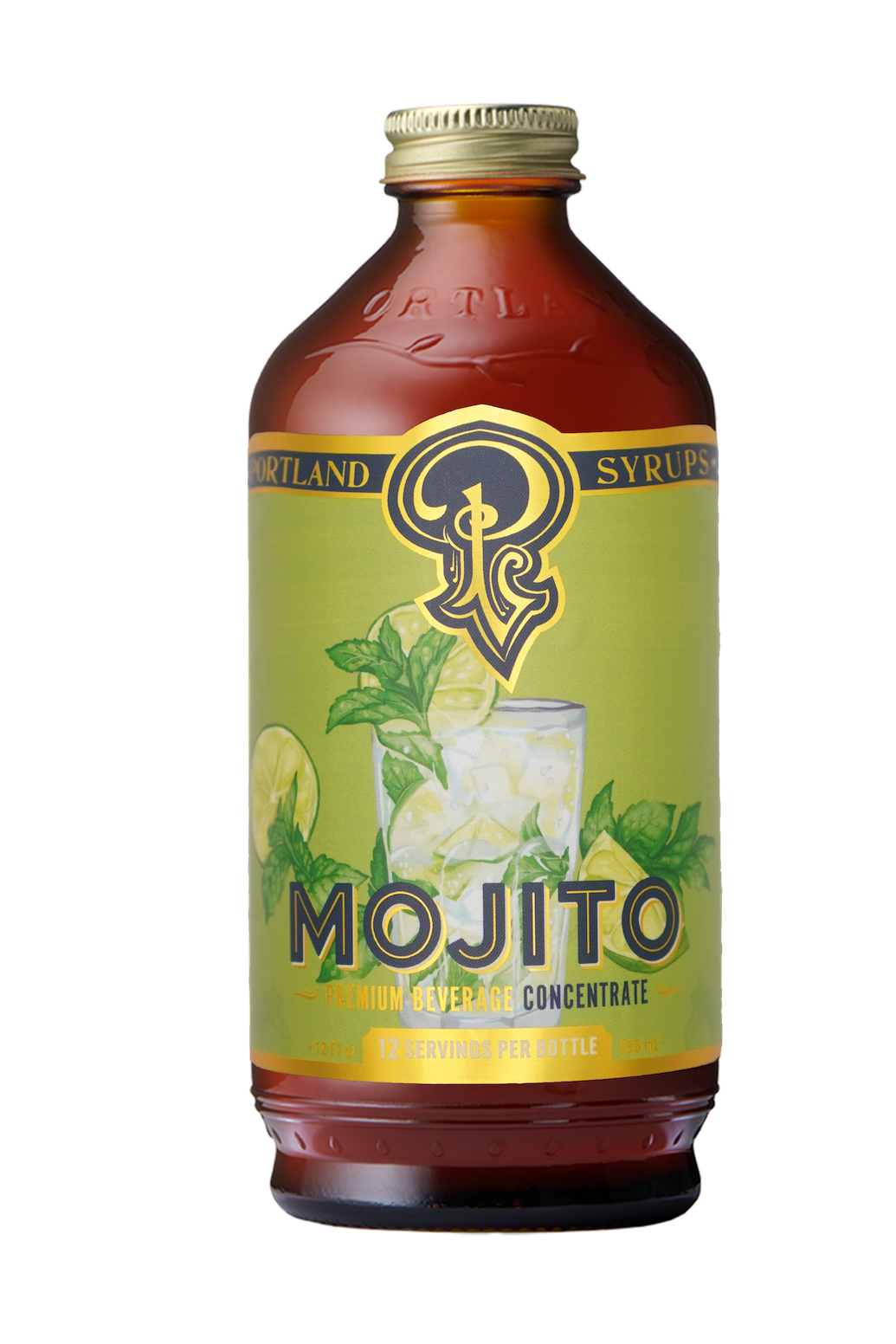 Mojito Syrup - Portland Syrups - 12oz