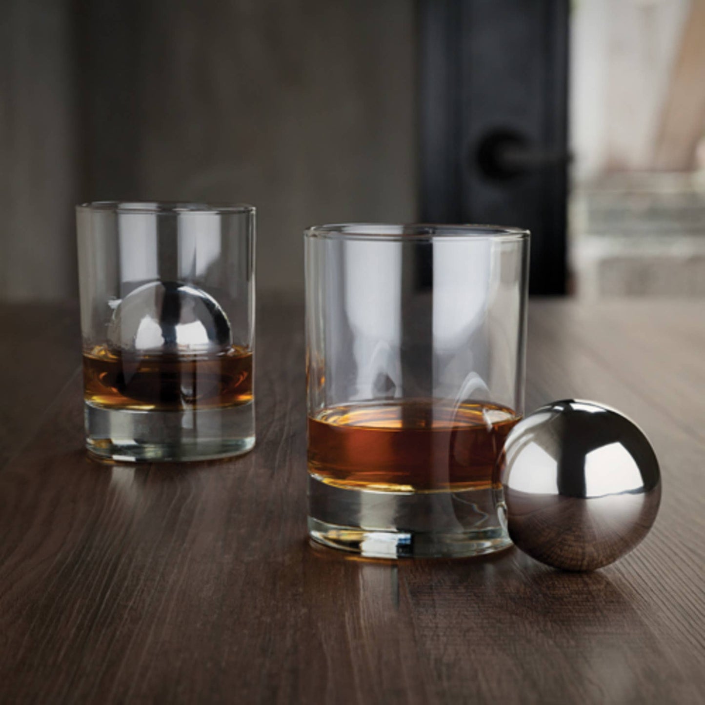 Glacier Rocks® Large Stainless Steel Whiskey Ball - Viski