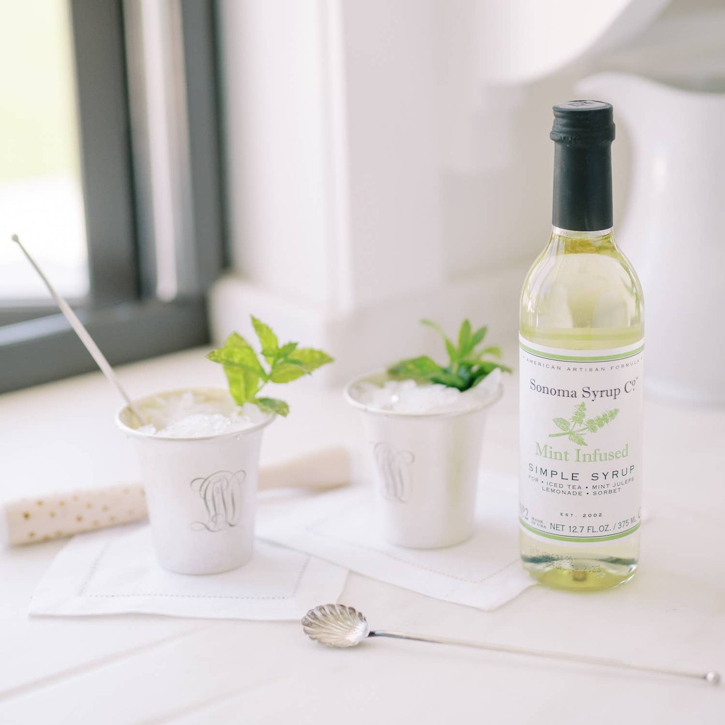 Mint Infused Simple Syrup - Sonoma Syrup Co. - 12.7 oz