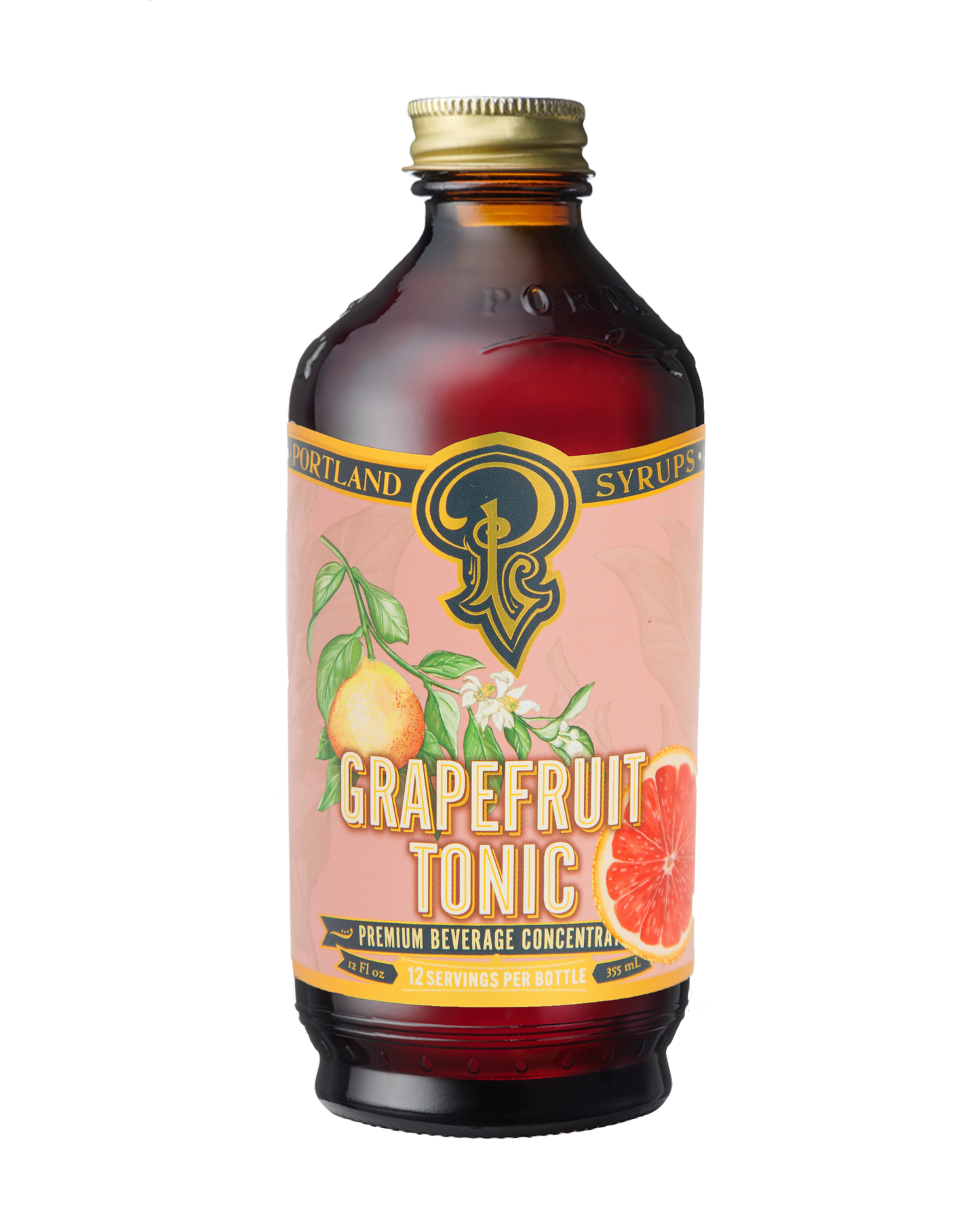 Grapefruit Tonic - Portland Syrups - 12oz