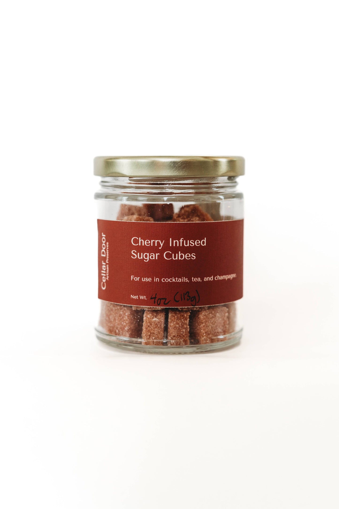 Cherry Infused Sugar Cubes - Cellar Door Preserves
