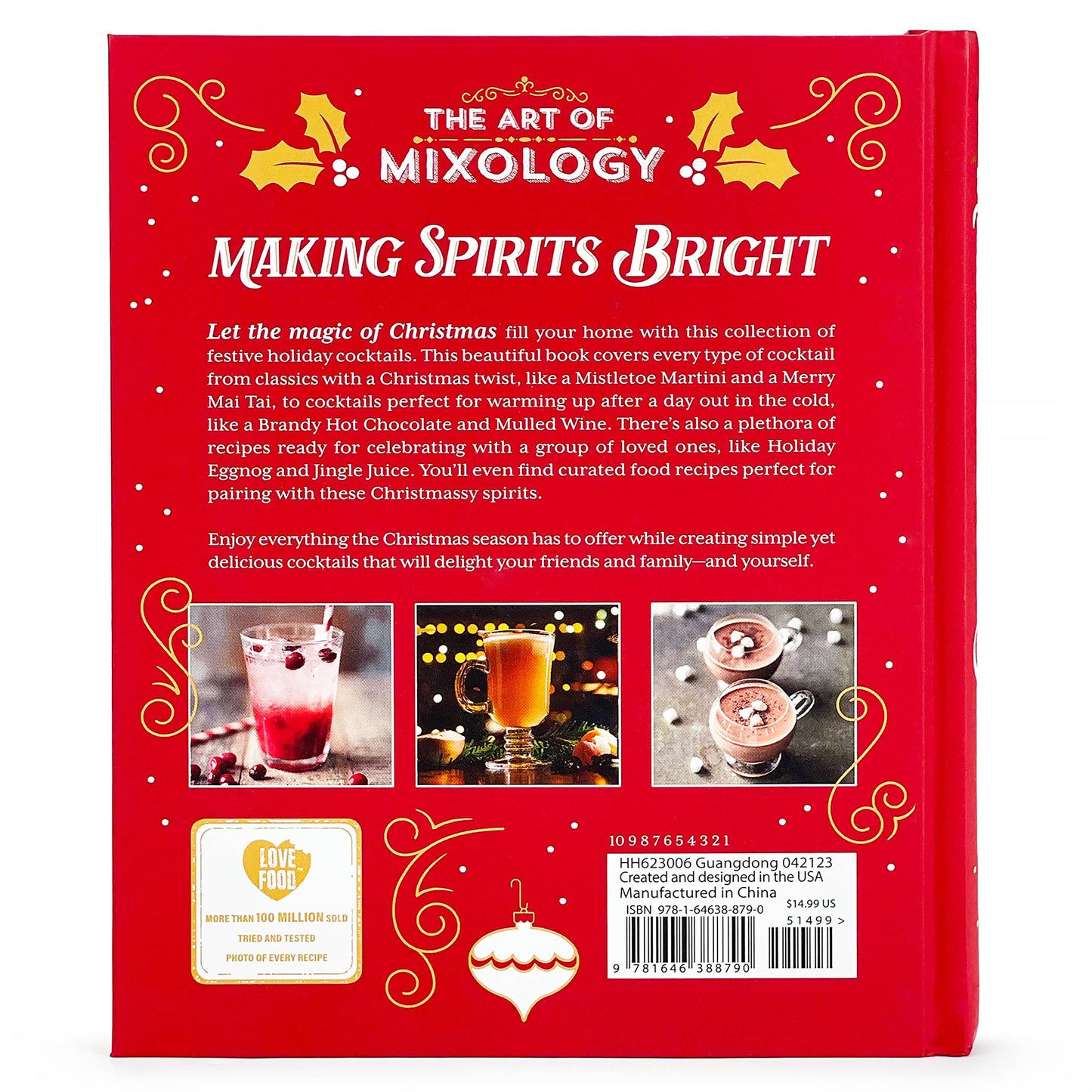 Art of Mixology: Making Spirits Bright Christmas Cocktails - Cottage Door Press