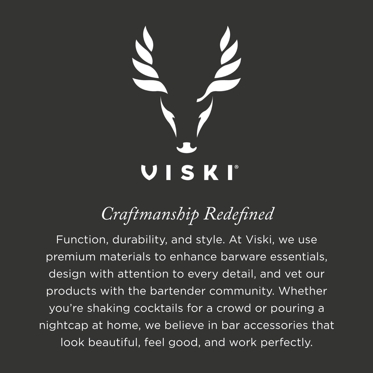 Irving™ Stainless Steel Rocket Cocktail Shaker - Viski