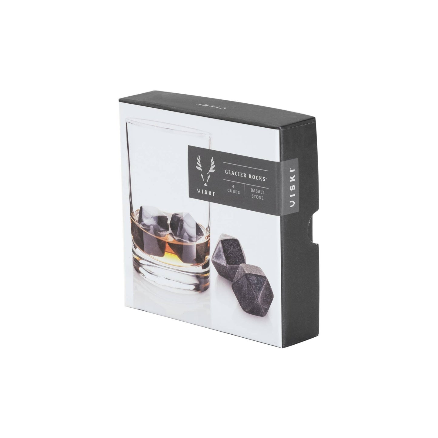 Glacier Rocks® Hexagonal Basalt Rock Ice Stones - Viski -Set of 4