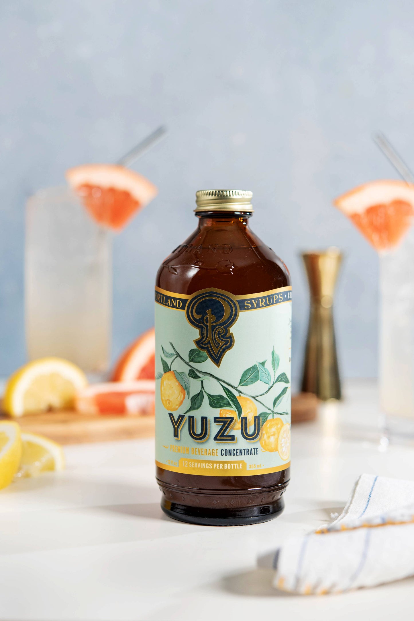 Yuzu Syrup - Portland Syrups - 12oz