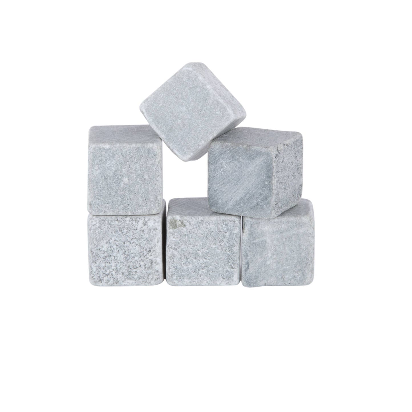 Glacier Rocks® Small Soapstone Whiskey Cubes - Viski - Set of 6