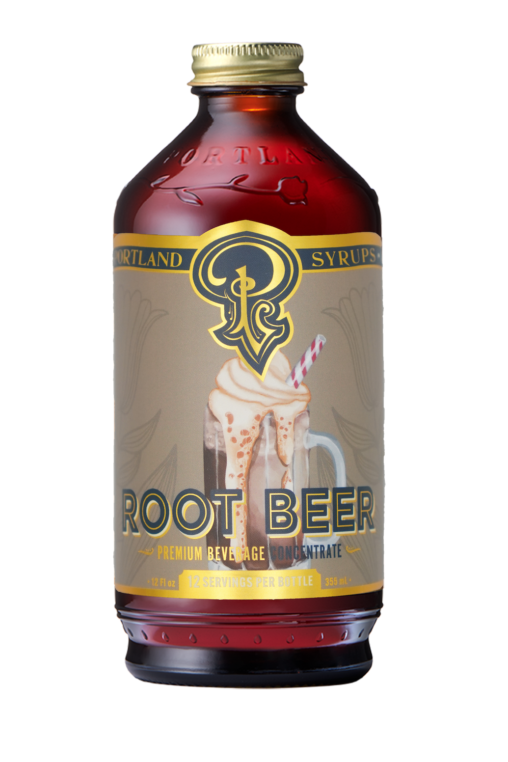 Root Beer Syrup - Portland Syrups - 12oz