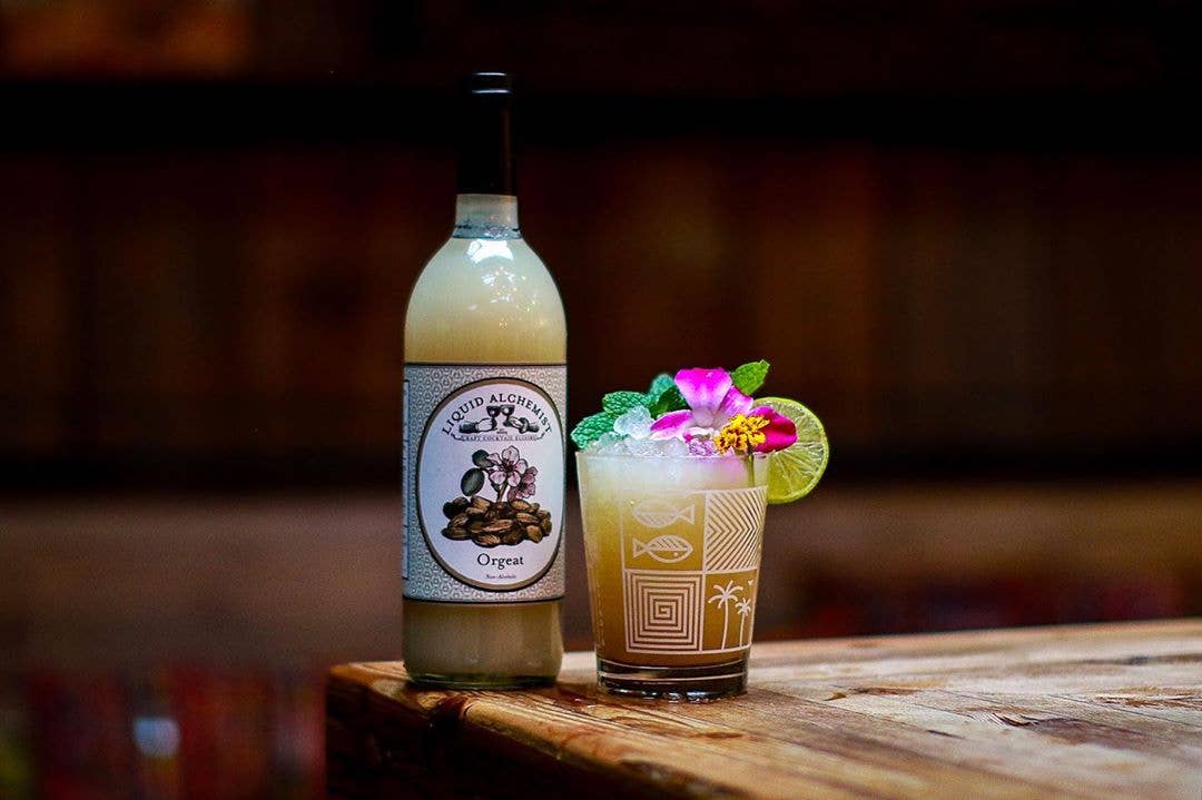 Almond Orgeat Cocktail Syrup - Liquid Alchemist Syrups