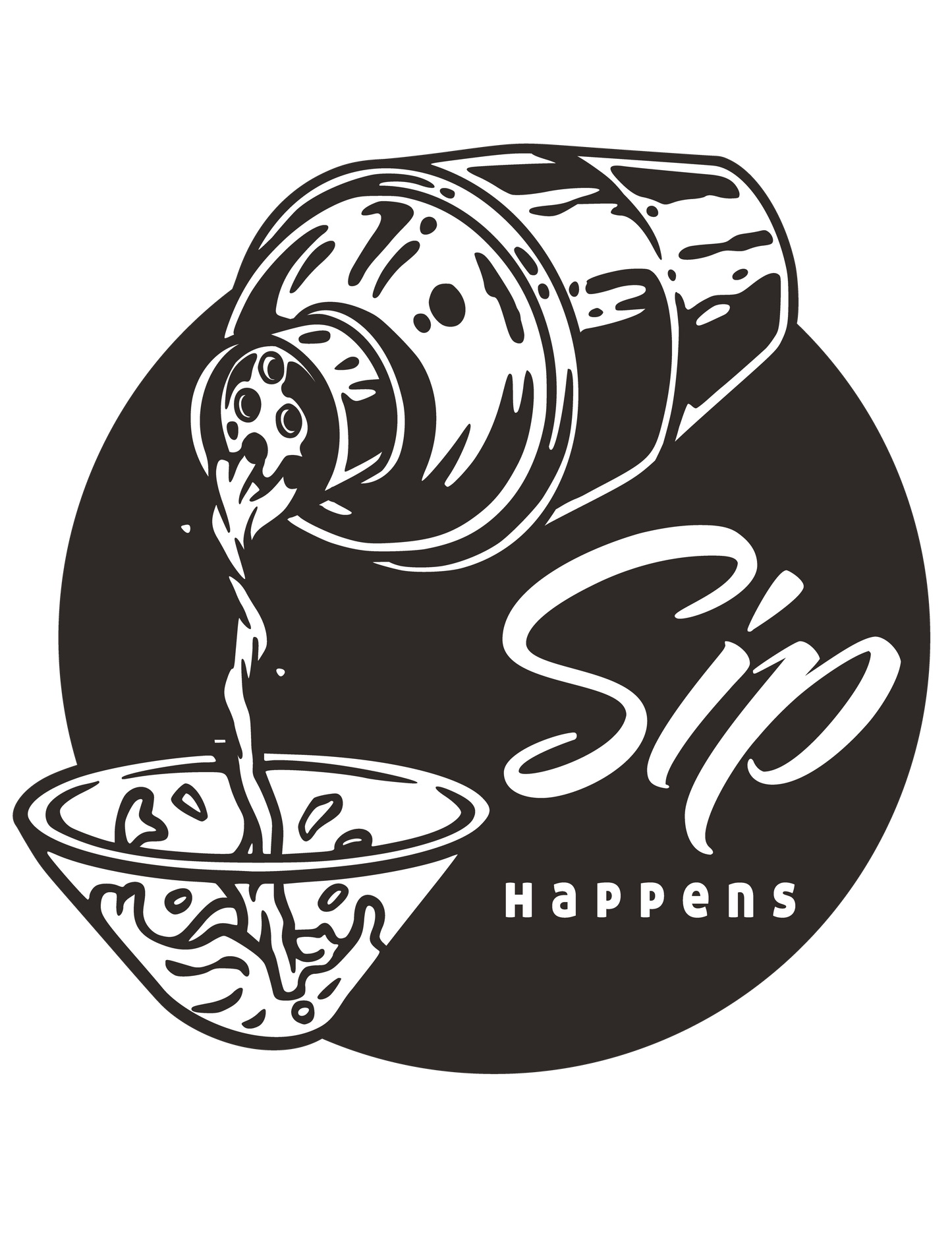 Sip Happens Cocktail Apron - Mixology