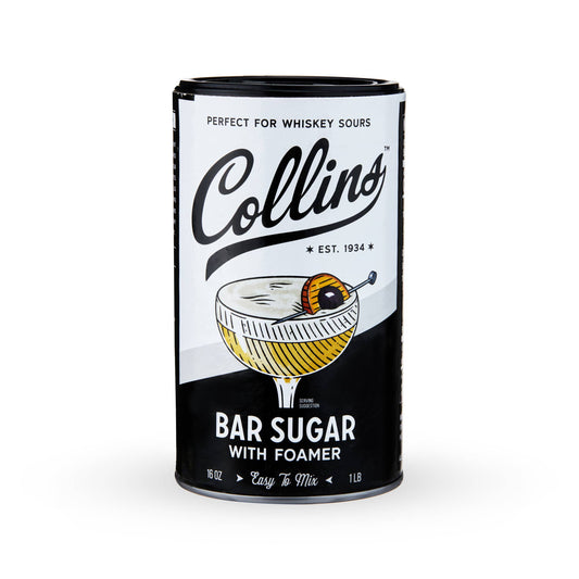 Bar Sugar with Egg White Style Foaming Agent - Collins - 16 oz