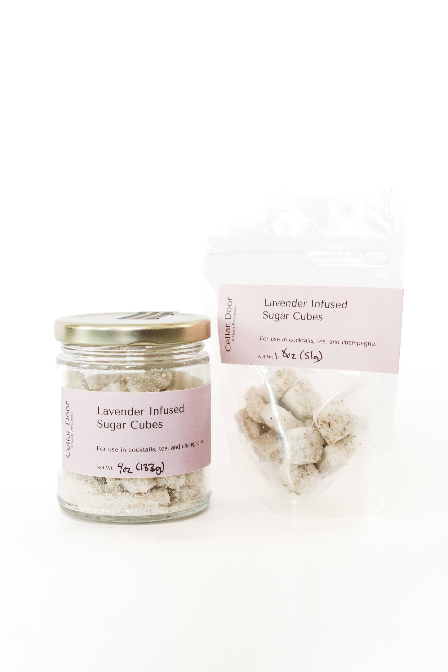 Lavender Infused Sugar Cubes - Cellar Door Preserves