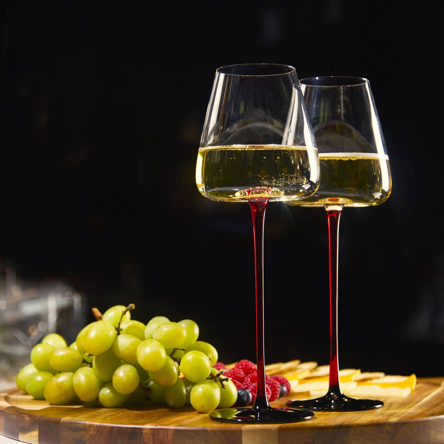 Large Concave Wine Glass - Lemonsoda - 16oz