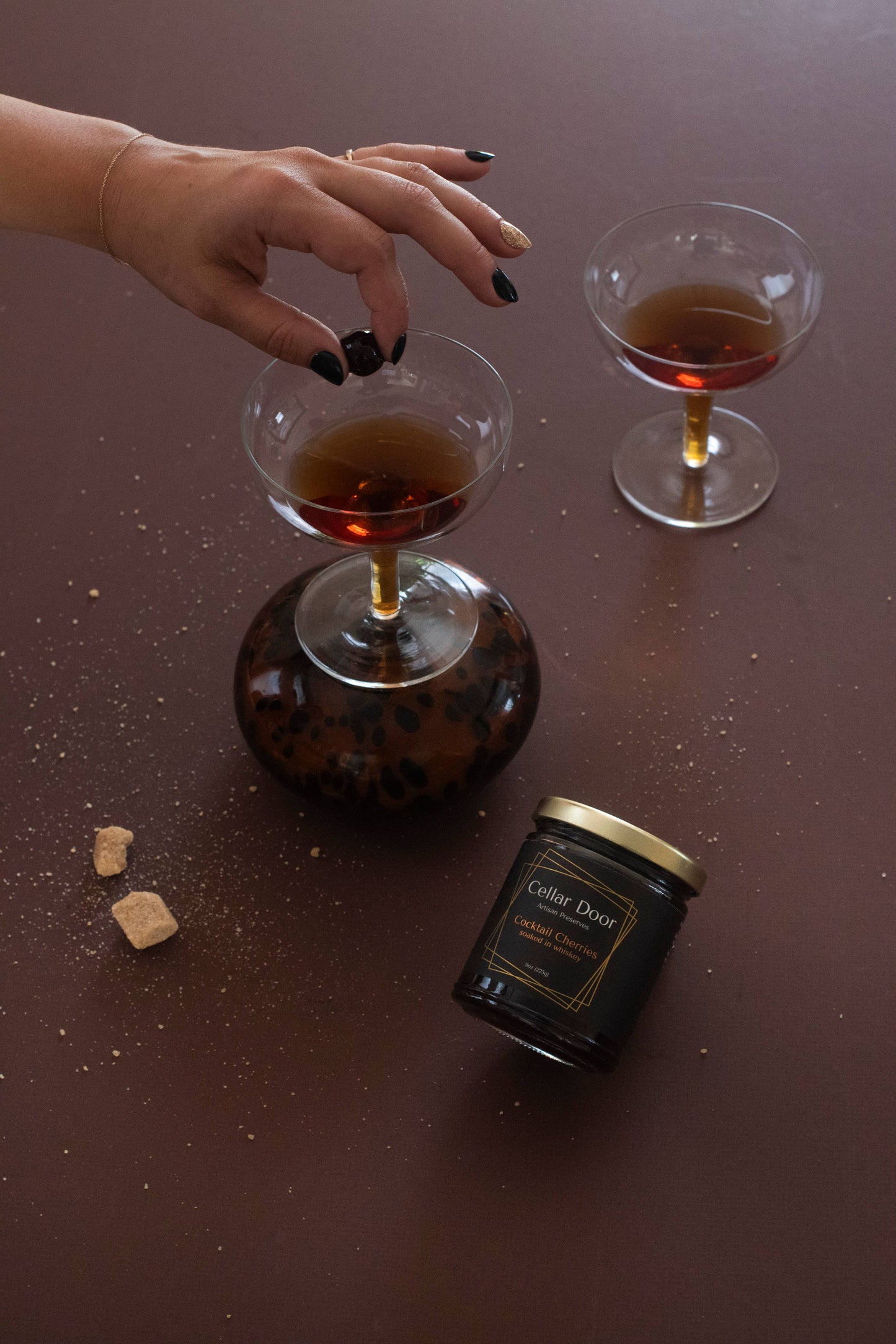 Cherry Infused Sugar Cubes - Cellar Door Preserves