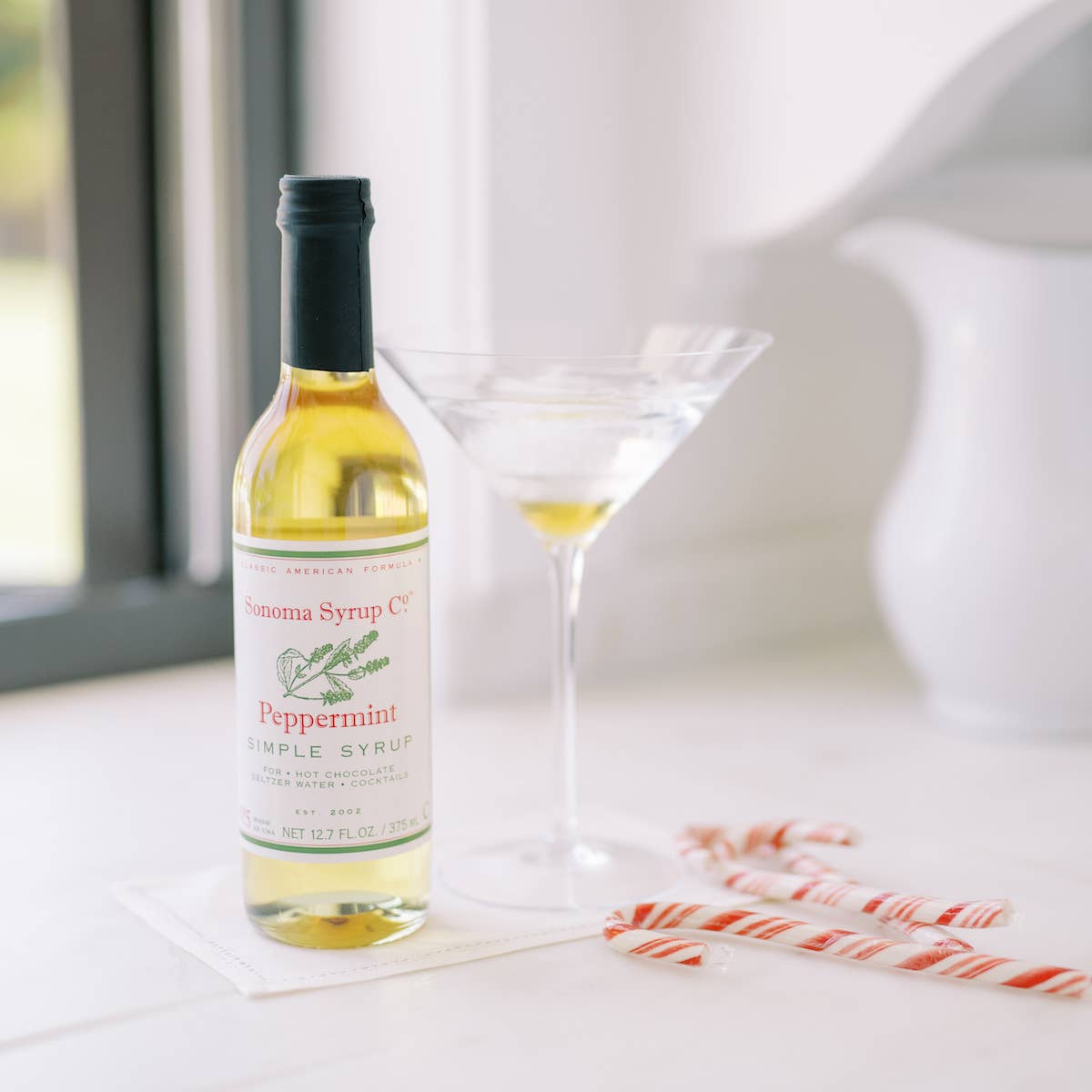 Peppermint Simple Syrup - Sonoma Syrup Co. - 12.7 oz