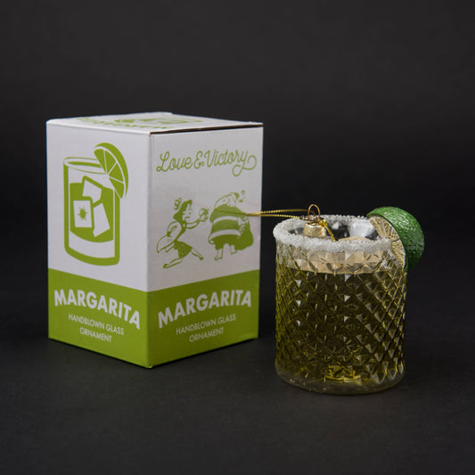 Margarita Cocktail Holiday Ornament Christmas Decor - Love & Victory