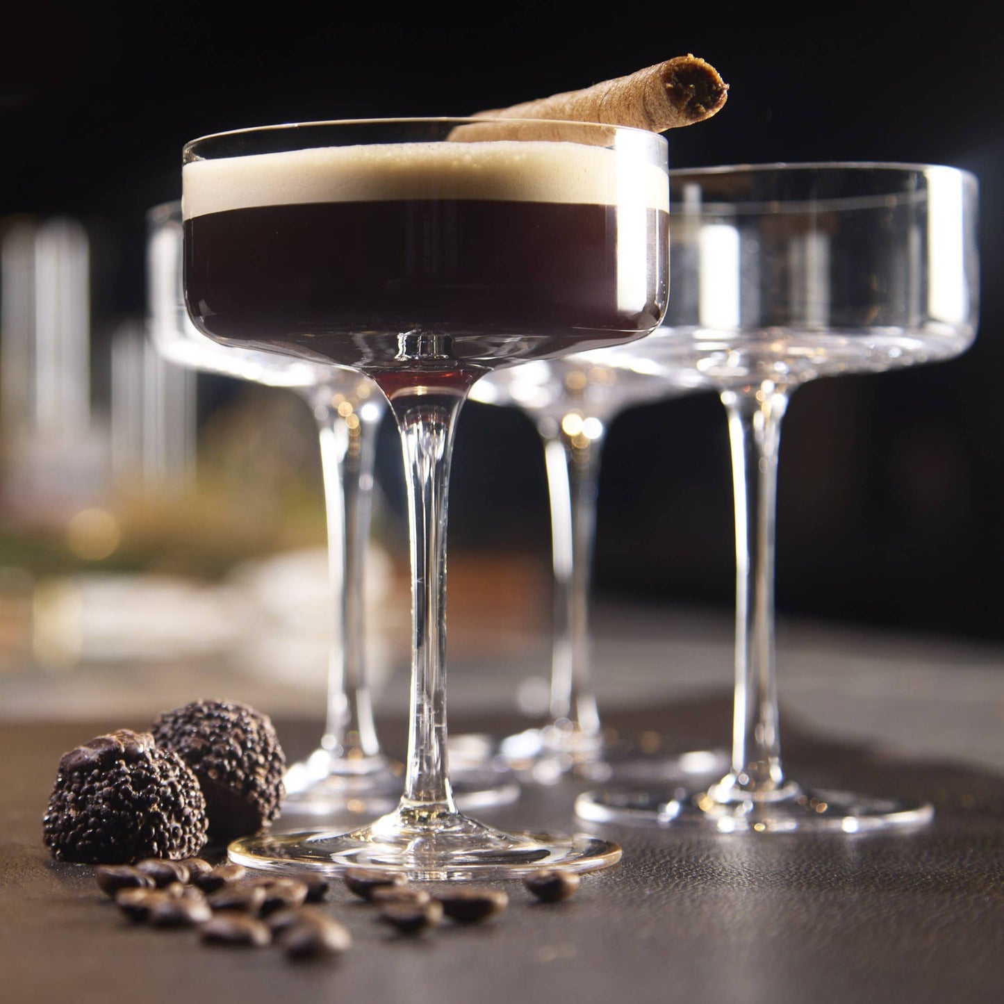 Clear Cocktail Martini Coupe Glass - Lemonsoda - 6.5oz