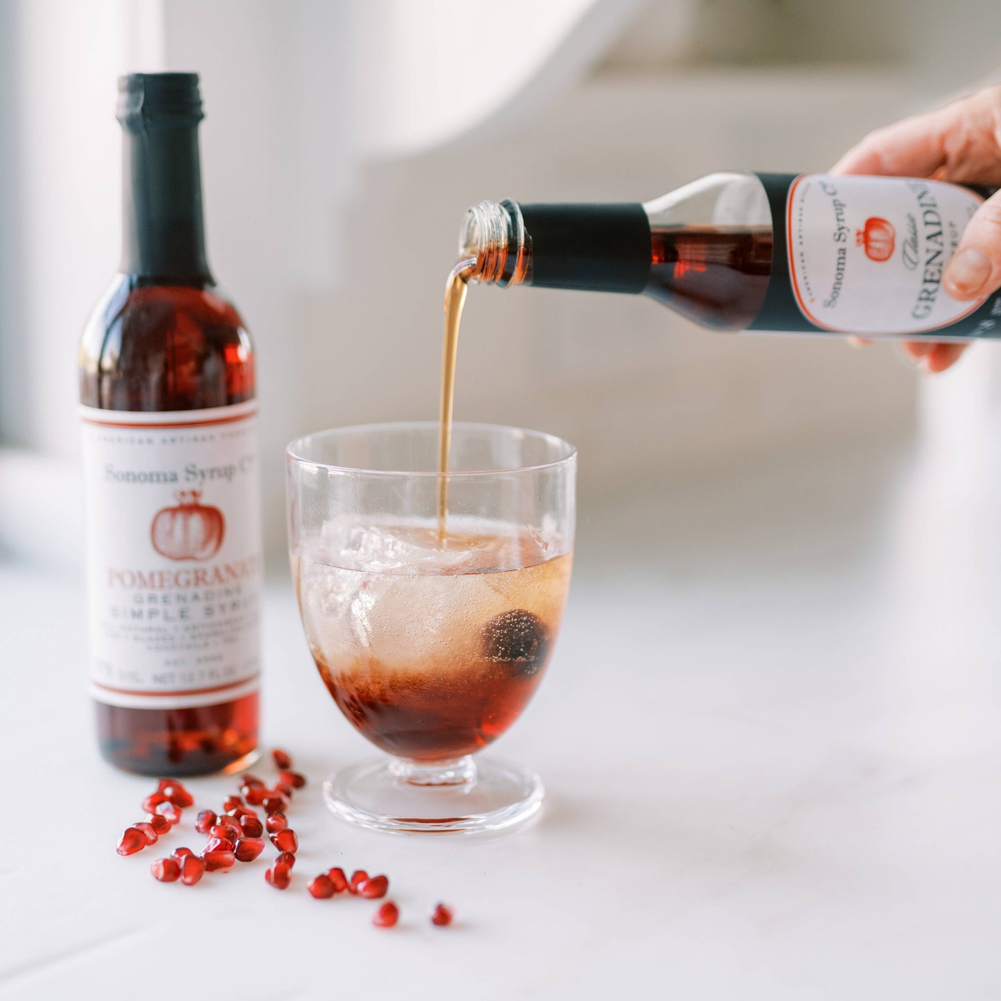 Pomegranate Simple Syrup - Sonoma Syrup Co. - 12.7 oz