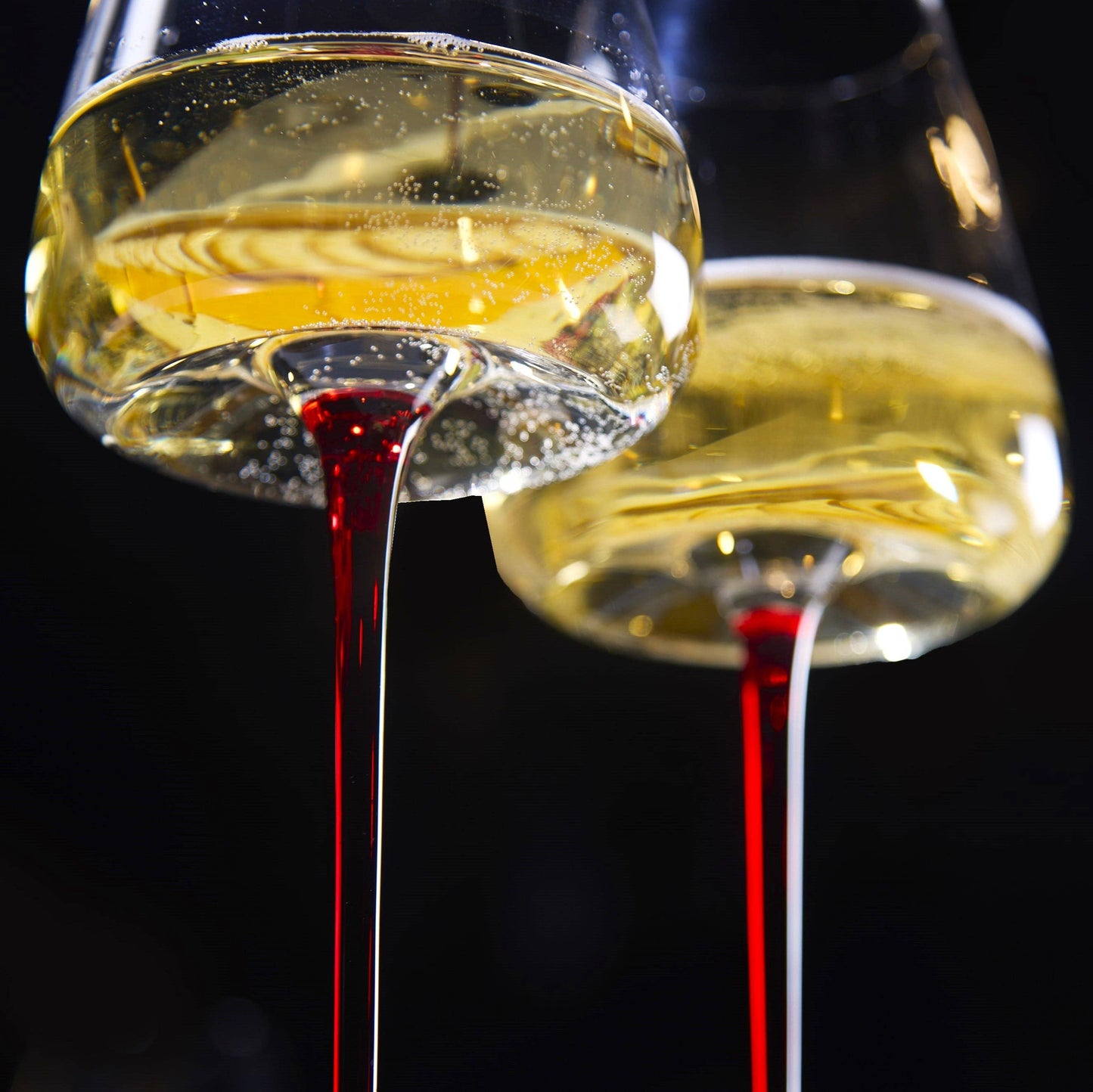 Large Concave Wine Glass - Lemonsoda - 16oz