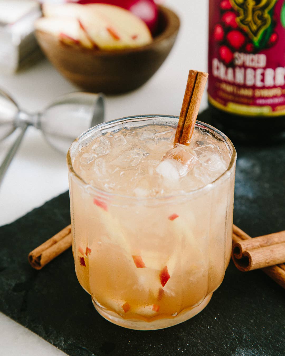 Spiced Cranberry Syrup - Portland Syrups - 12oz