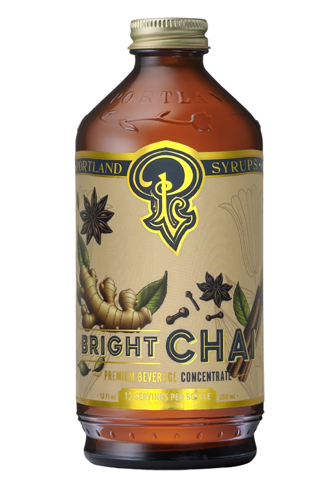 Bright Chai Syrup - Portland Syrups - 12oz