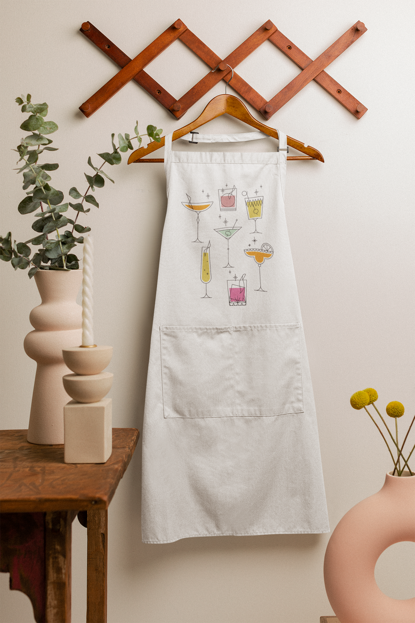 Groovy Cocktail Apron - Mixology
