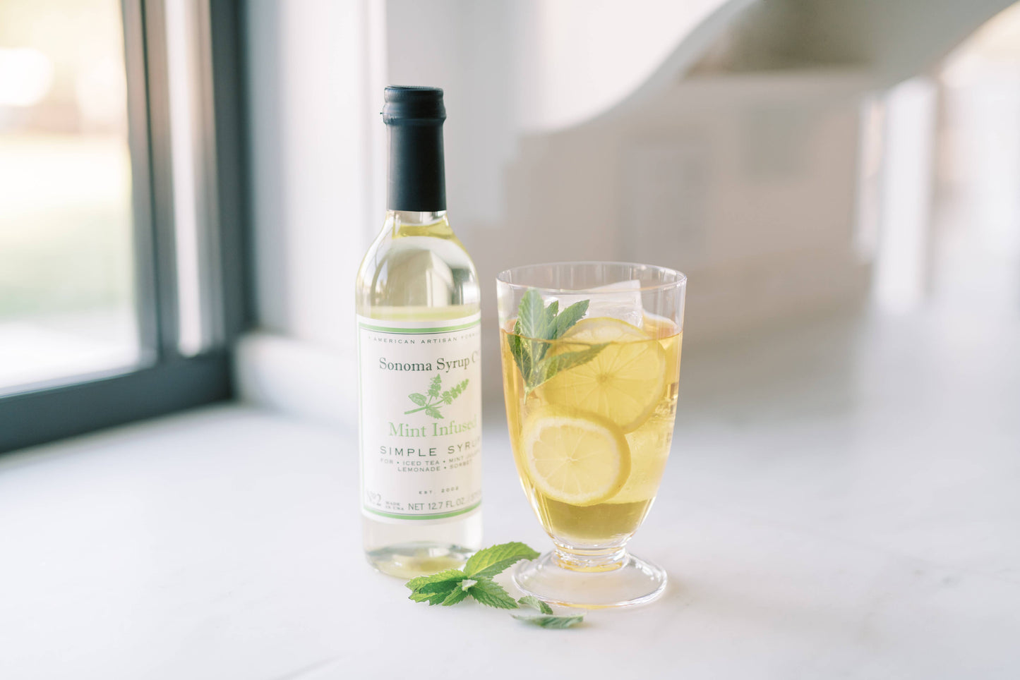 Mint Infused Simple Syrup - Sonoma Syrup Co. - 12.7 oz