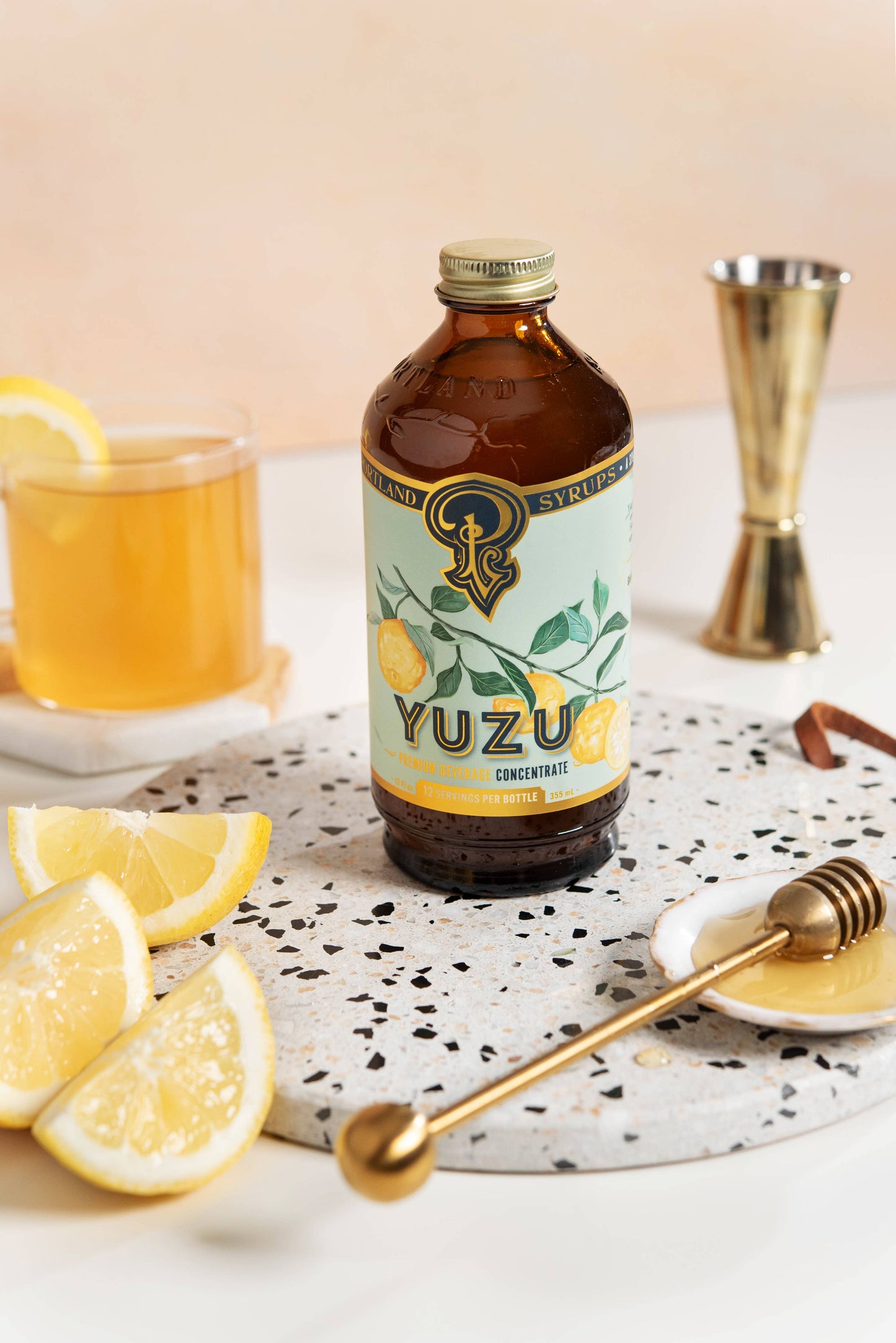 Yuzu Syrup - Portland Syrups - 12oz