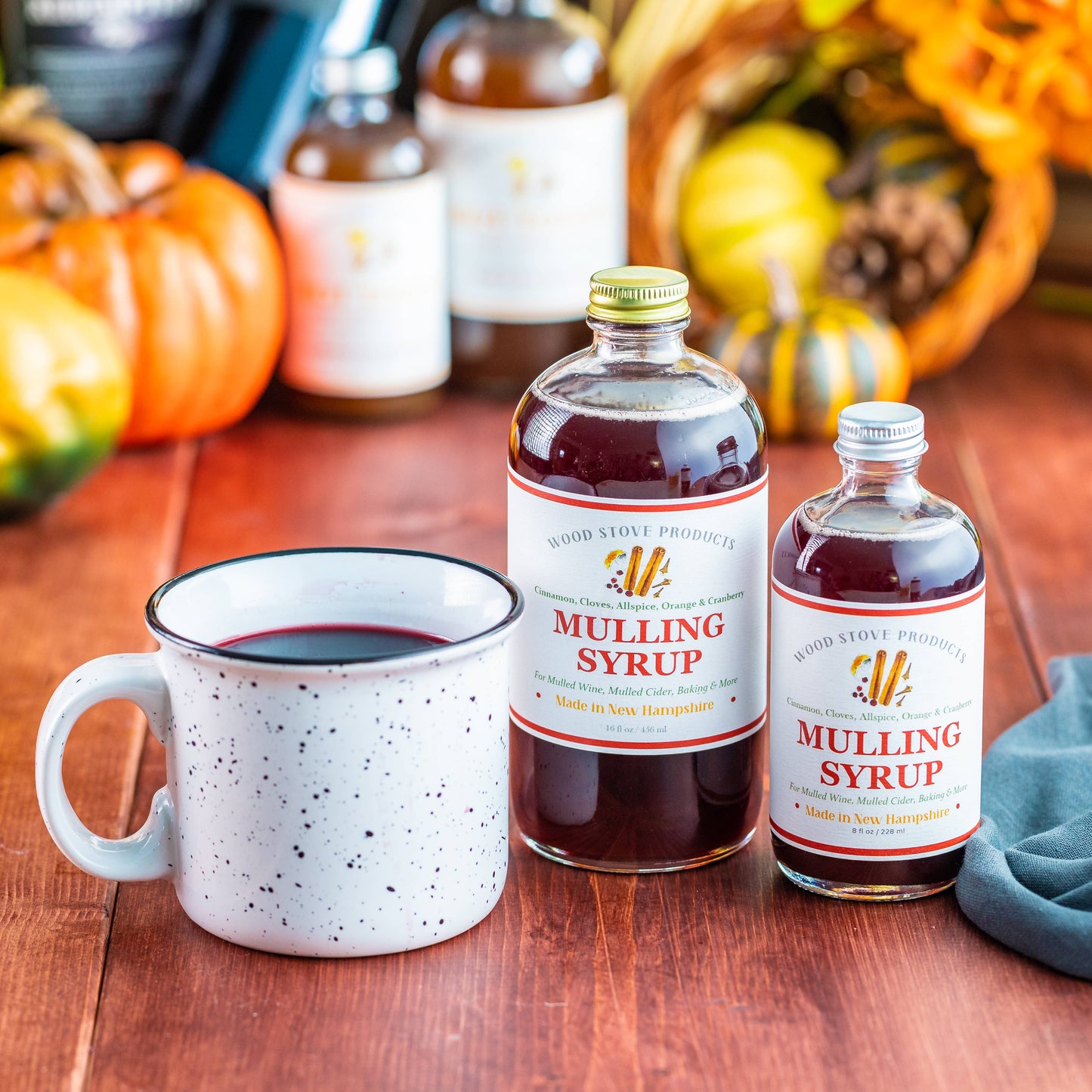 Mulling Syrup - Wood Stove Kitchen - 8 oz