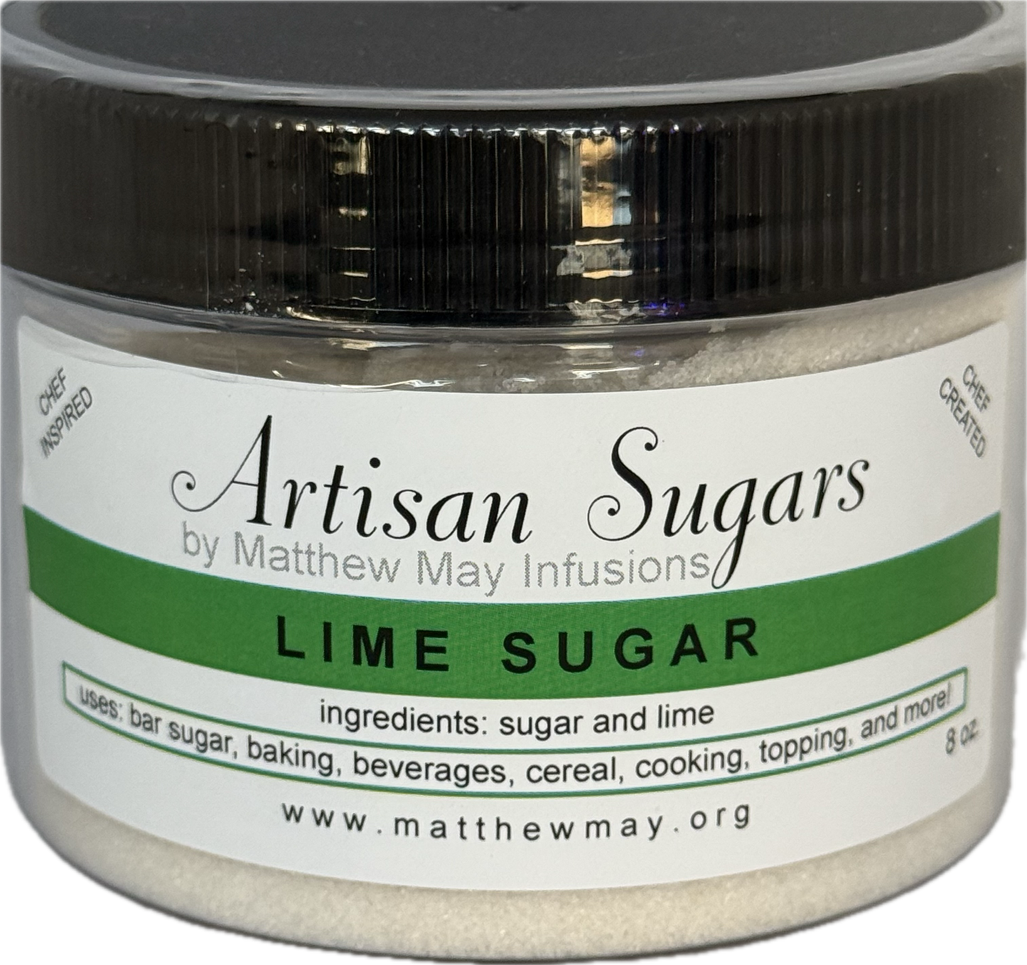 Lime Sugar - Artisan Salts and More! - 1/2 Pound