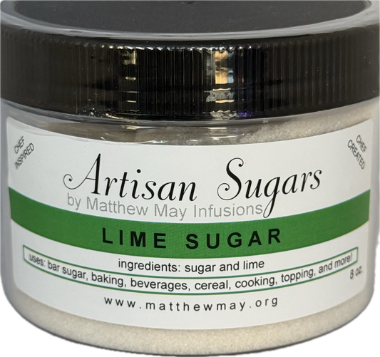 Lime Sugar - Artisan Salts and More! - 1/2 Pound