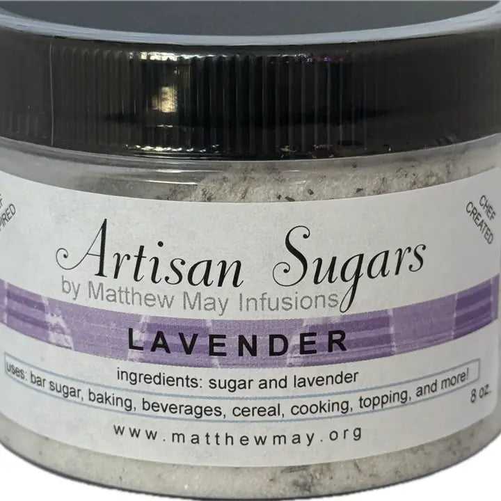 Lavender Sugar - Artisan Salts and More! - 1/2 Pound