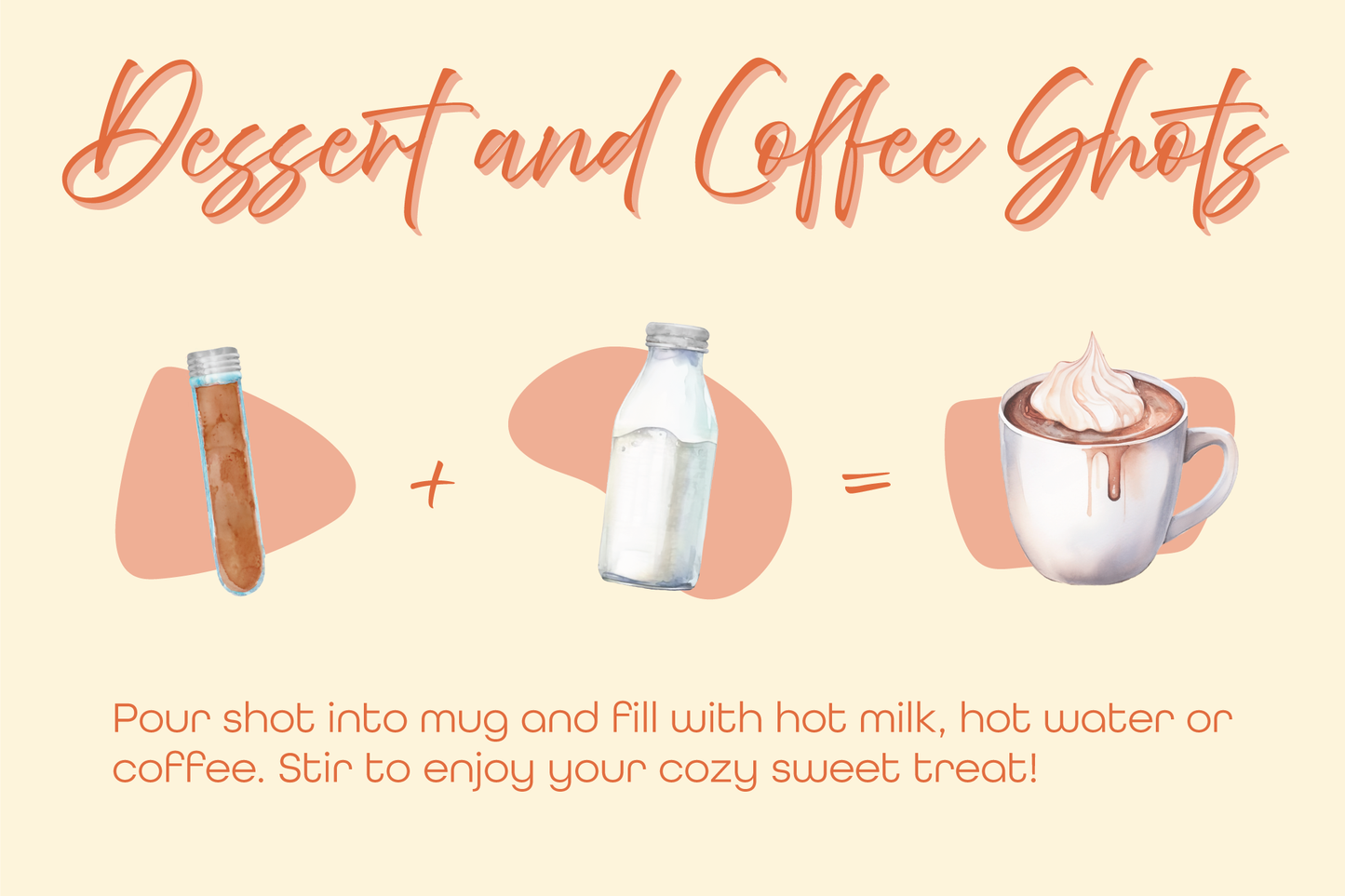 Coffee & Dessert Mix Shots - Mixology