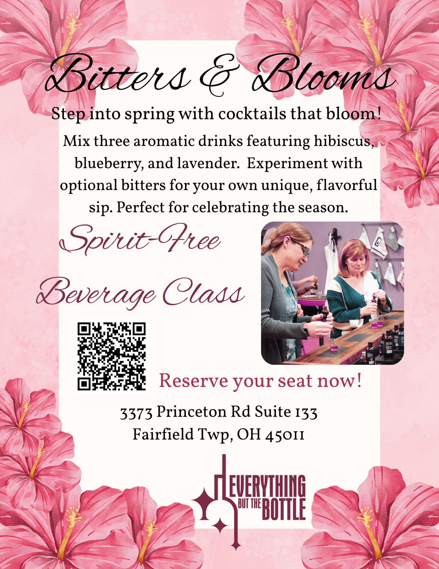 Bitter & Blooms Crafting Class - Sat Mar 7, 2026 - 6:45pm