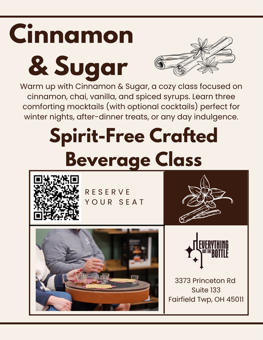 Cinnamon & Sugar Crafting Class - Sat Feb 21, 2026 - 4:30pm